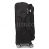 Чемодан средний M ткань чёрный 67х43х29(+5)см/77л/3.8кг/Worldline 620, фото 14