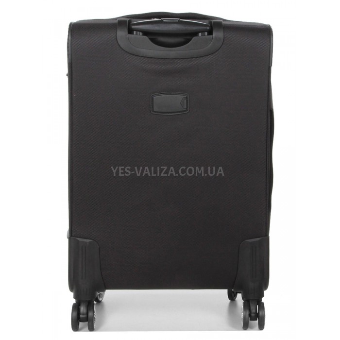 Чемодан средний M ткань чёрный 67х43х29(+5)см/77л/3.8кг/Worldline 620, фото 3