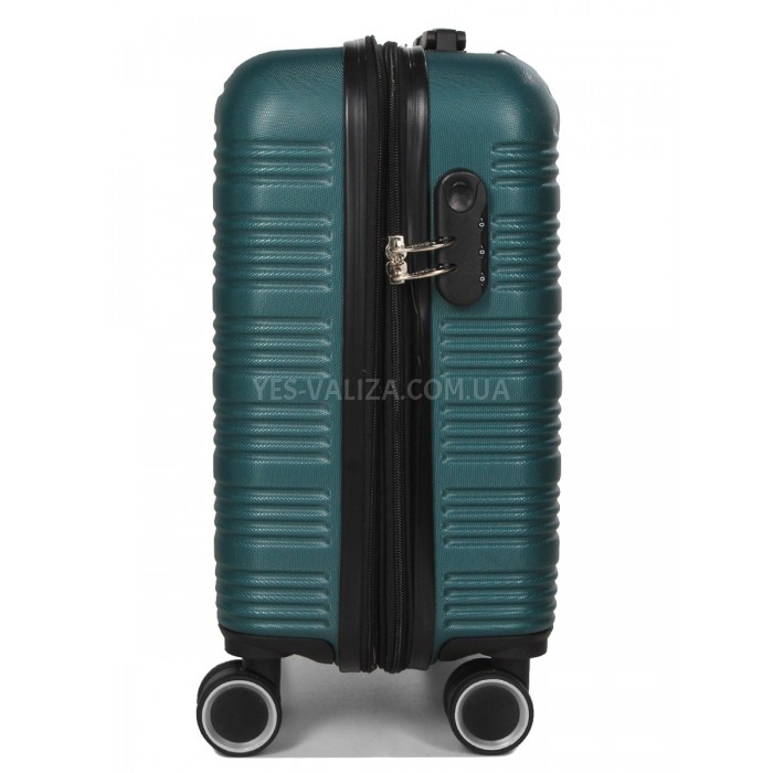 Чемодан ручная кладь XS зелёный 45х35х20(+5)см/30л/2.5кг/Worldline 805, фото 6