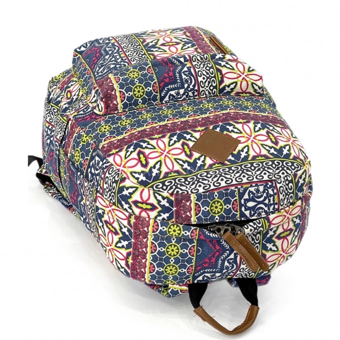 Рюкзак (ручна поклажа) тканина кольоровий 40x30x20см/24л/0.5кг/Simon 999, фото 4