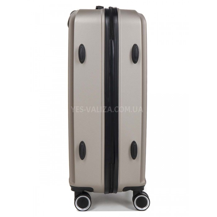 Валіза Франція середня M шампань 66х43х27см/65л/3.4кг/Worldline 625, фото 5
