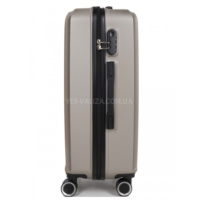 Чемодан Франция средний M шампань 66х43х27см/65л/3.4кг/Worldline 625, фото 4