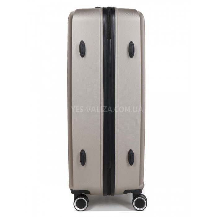 Валіза Франція велика L шампань 76х49х30см/95л/4.0кг/Worldline 625, фото 4