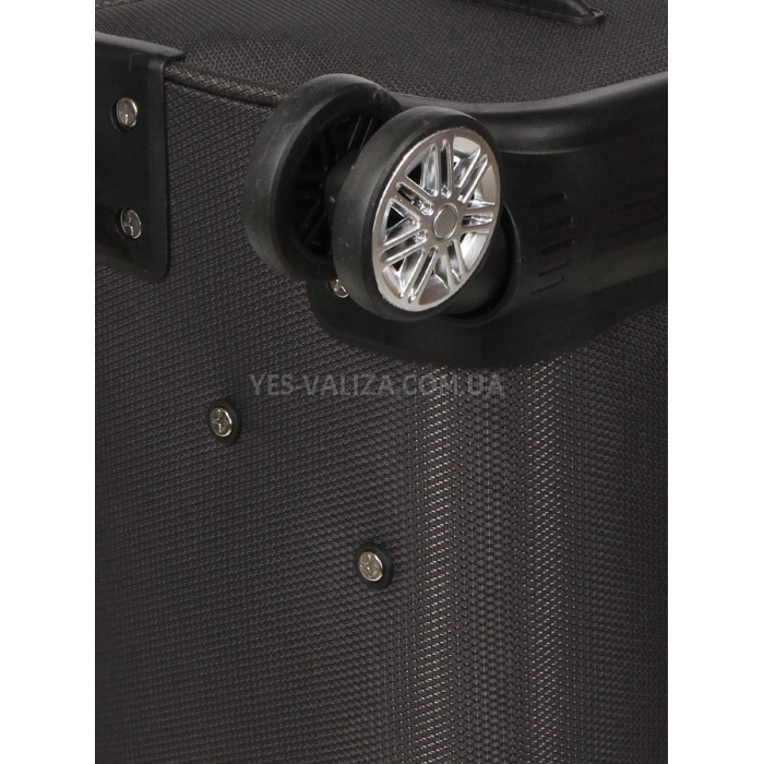 Чемодан средний M ткань серый 67х43х29(+5)см/77л/3.8кг/Worldline 620, фото 9