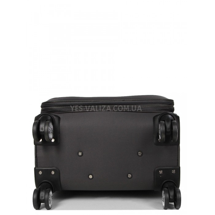 Чемодан средний M ткань серый 67х43х29(+5)см/77л/3.8кг/Worldline 620, фото 7