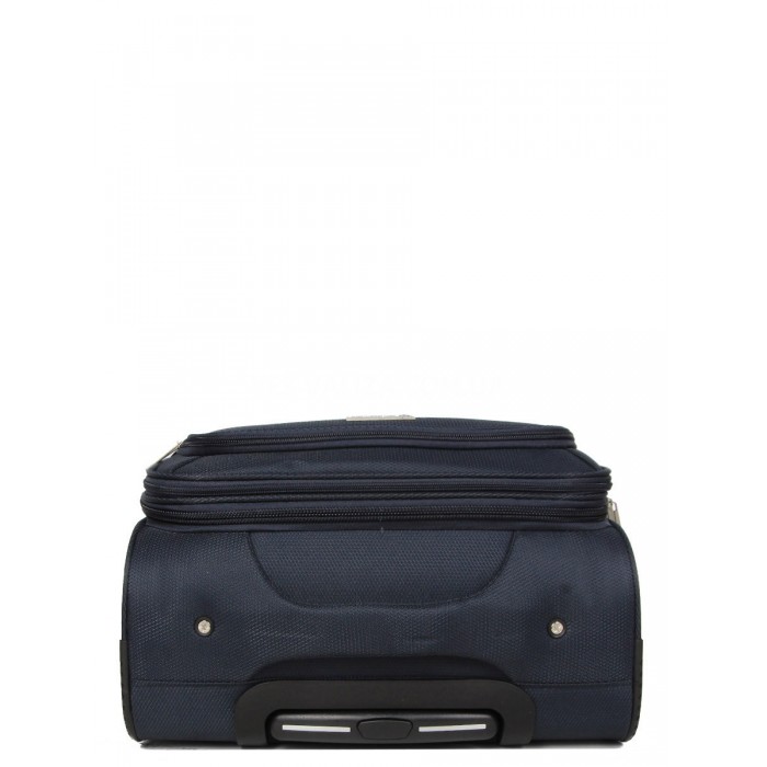 Валіза мала S тканина синя 55х39х24(+5)см/44л/3.2кг/Worldline 620, фото 6