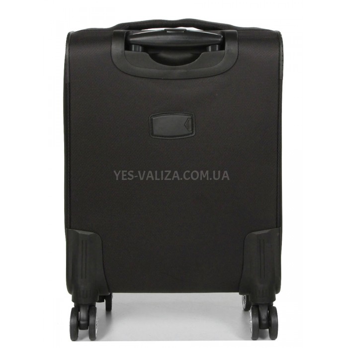 Чемодан малый S ткань чёрный 55х39х24(+5)см/44л/3.2кг/Worldline 620, фото 3