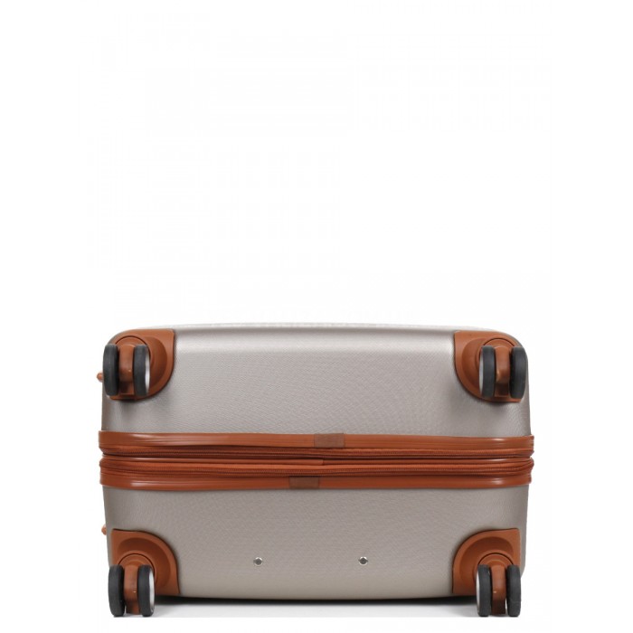 Валіза велика L шампань 76х49х28(+5)см/110л/4.3кг/Worldline 629, фото 7