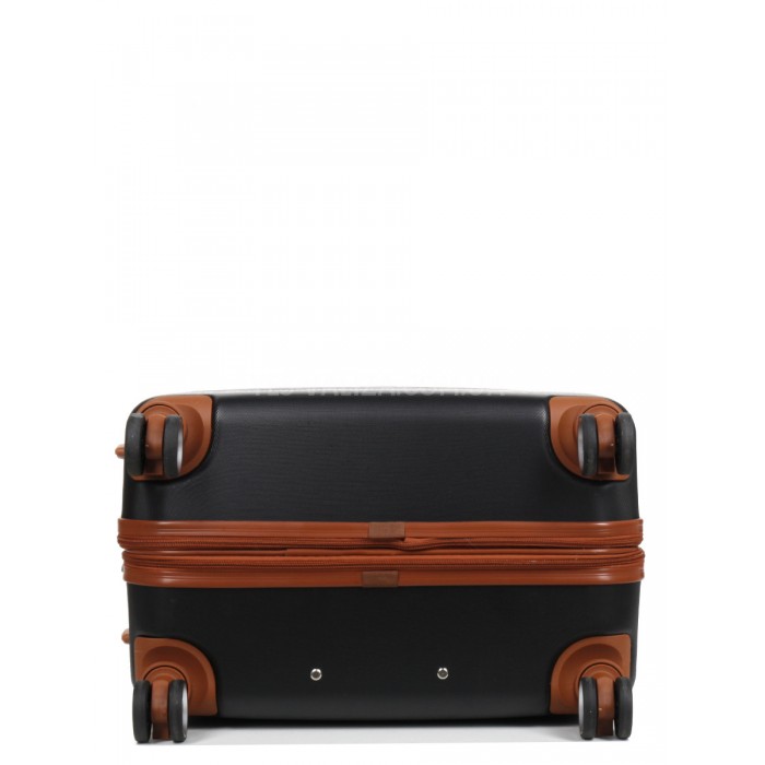 Валіза велика L чорна 76х49х28(+5)см/110л/4.3кг//Worldline 629, фото 7