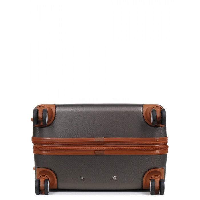 Валіза велика L коричнева 76х49х28(+5)см/110л/4.3кг/Worldline 629, фото 7