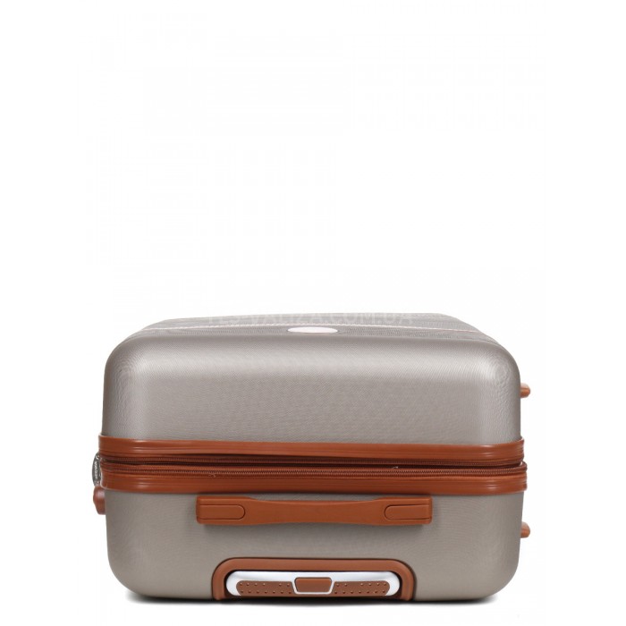 Валіза середня M шампань 66х42х25(+5)см/74л/3.6кг/Worldline 629, фото 6