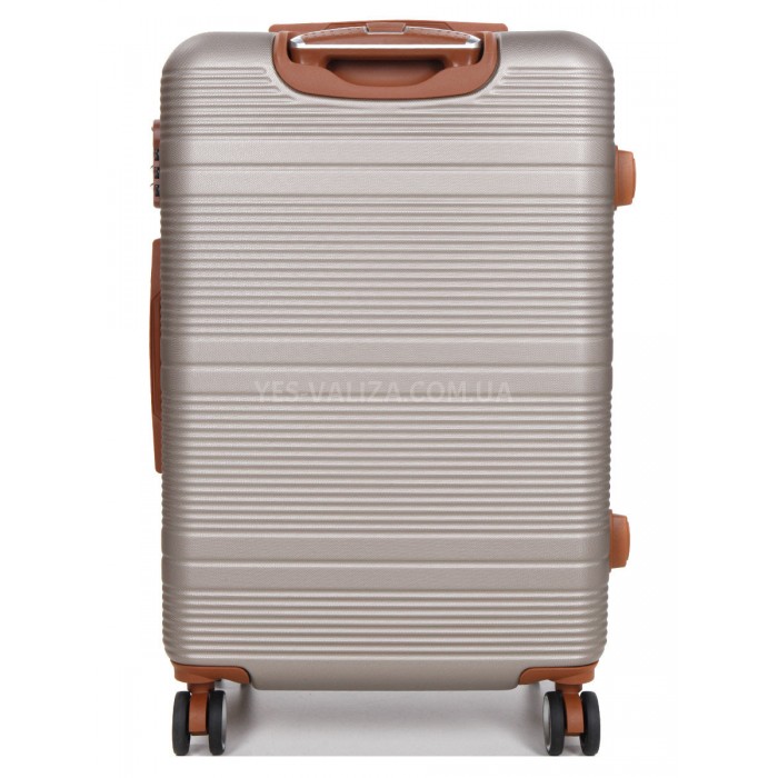Валіза середня M шампань 66х42х25(+5)см/74л/3.6кг/Worldline 629, фото 3