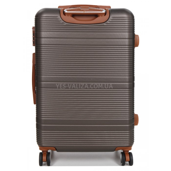 Чемодан средний M коричневый 66х42х25(+5)см/74л/3.6кг/Worldline 629, фото 3
