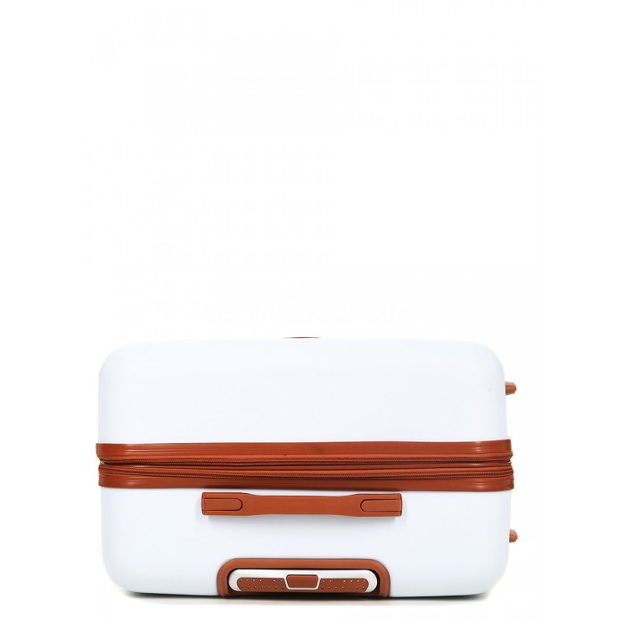 Чемодан средний M белый 66х42х25(+5)см/74л/3.6кг/Worldline 629, фото 6