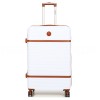 Чемодан средний M белый 66х42х25(+5)см/74л/3.6кг/Worldline 629, фото 14