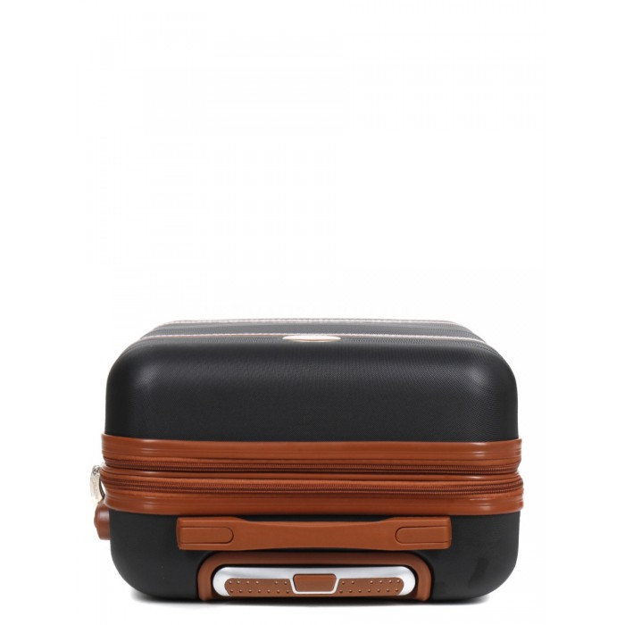 Чемодан ручная кладь S чёрный 55х35х20(+5)см/42л/2.8кг/Worldline 629, фото 7