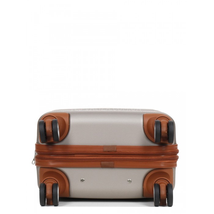 Валіза ручна поклажа S шампань 55х35х20(+5)см/42л/2.8кг/Worldline 629, фото 7