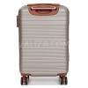 Валіза ручна поклажа S шампань 55х35х20(+5)см/42л/2.8кг/Worldline 629, фото 13