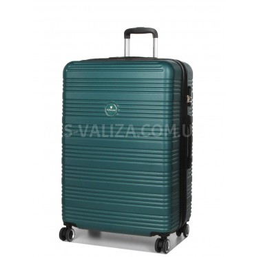 Чемодан Франция большой L зелёный 75х52х31+5см/115л/4.3к/Worldline 805