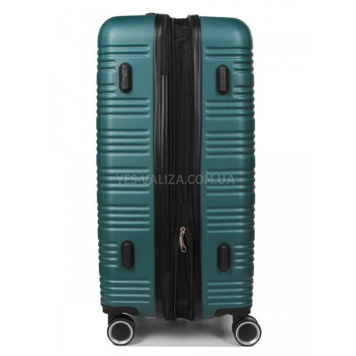 Валіза Франція середня M зелена 65х46х28(+5)см/78л/3.6кг/Worldline 805, фото 5