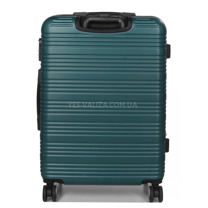Валіза Франція середня M зелена 65х46х28(+5)см/78л/3.6кг/Worldline 805, фото 3