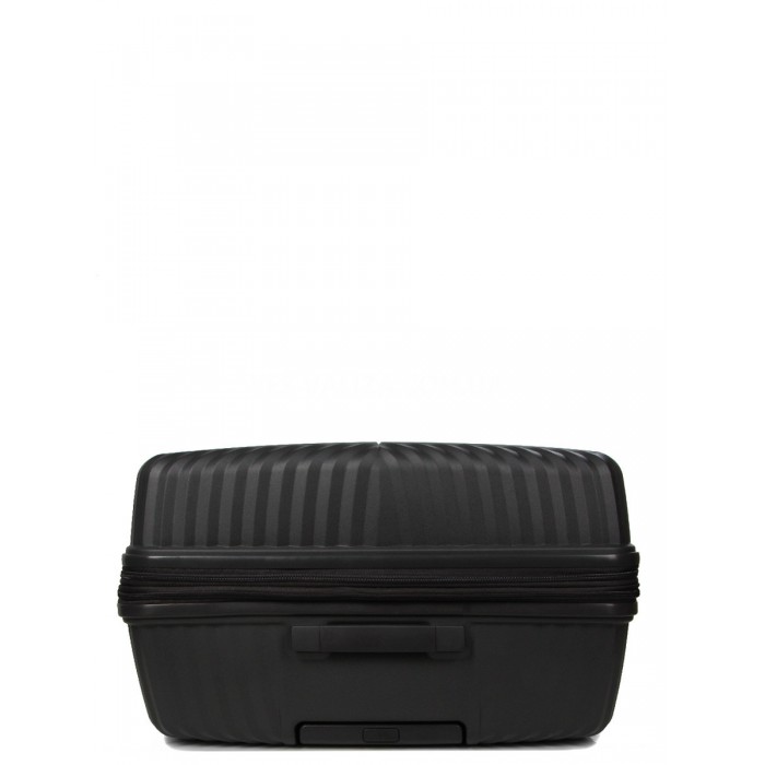 Валіза велика L поліпропілен сіра 77х53х30+5см/114л/5кг/Airtex 639, фото 6