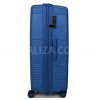 Валіза велика L поліпропілен синя 77х53х30(+5)см/114л/5кг/Airtex 639, фото 14