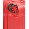 Валіза середня M поліпропілен червона 67х46х26+5см/77л/4кг/Airtex 639, фото 19