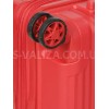 Чемодан ручная кладь полипропилен красный 55х40х20+5/44л/3кг/Airtex639, фото 19