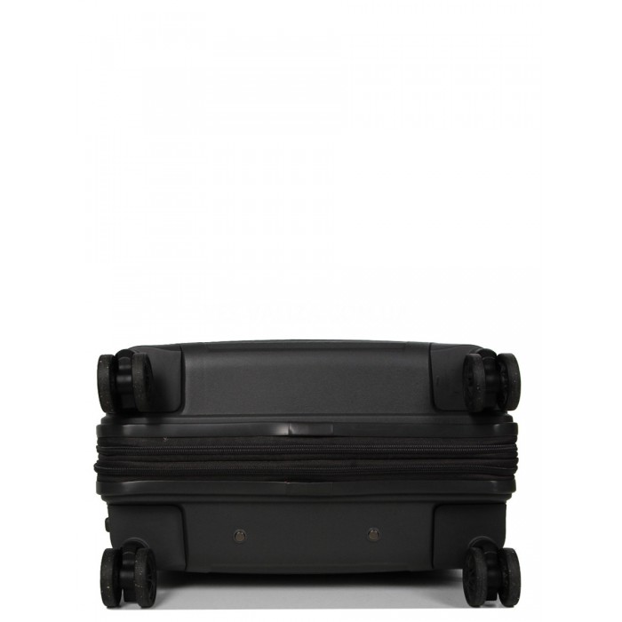 Валіза ручна поклажа S поліпропілен сіра 55х40х20+5/44л/3кг/Airtex 639, фото 7