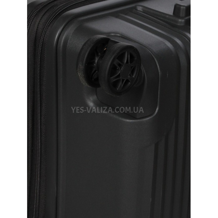 Валіза середня M поліпропілен сіра 67х46х26(+5)см/77л/4кг/Airtex 639, фото 9