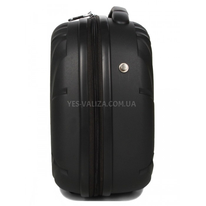 Кейс(ручная кладь) полипропилен серый 37х31х17/15л/1.1кг/Airtex 639, фото 4