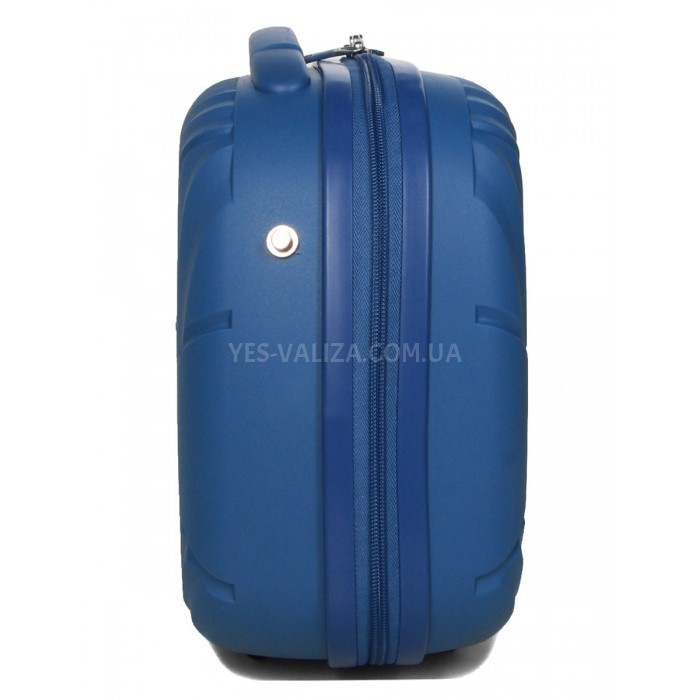 Кейс(ручная кладь) полипропилен синий 37х31х17/15л/1.1кг/Airtex 639, фото 4