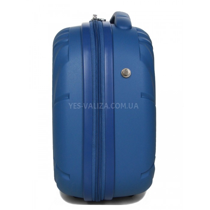 Кейс(ручна поклажа) поліпропілен синій 37х31х17/15л/1.1кг/Airtex 639, фото 5