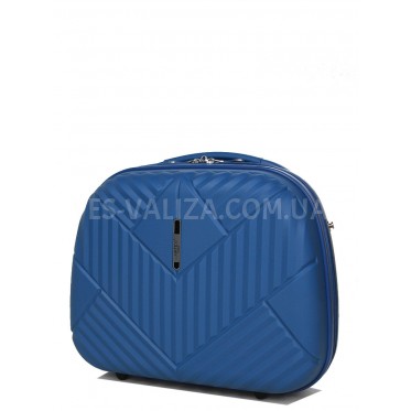 Кейс(ручна поклажа) поліпропілен синій 37х31х17/15л/1.1кг/Airtex 639