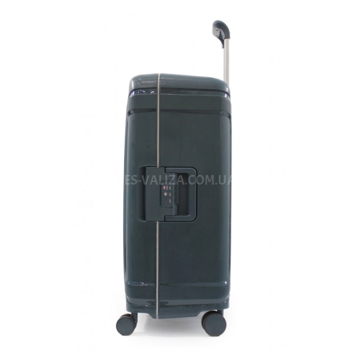 Чемодан средний M полипропилен зелёный 68х47х27см/76л/4.6кг/Airtex 645, фото 4