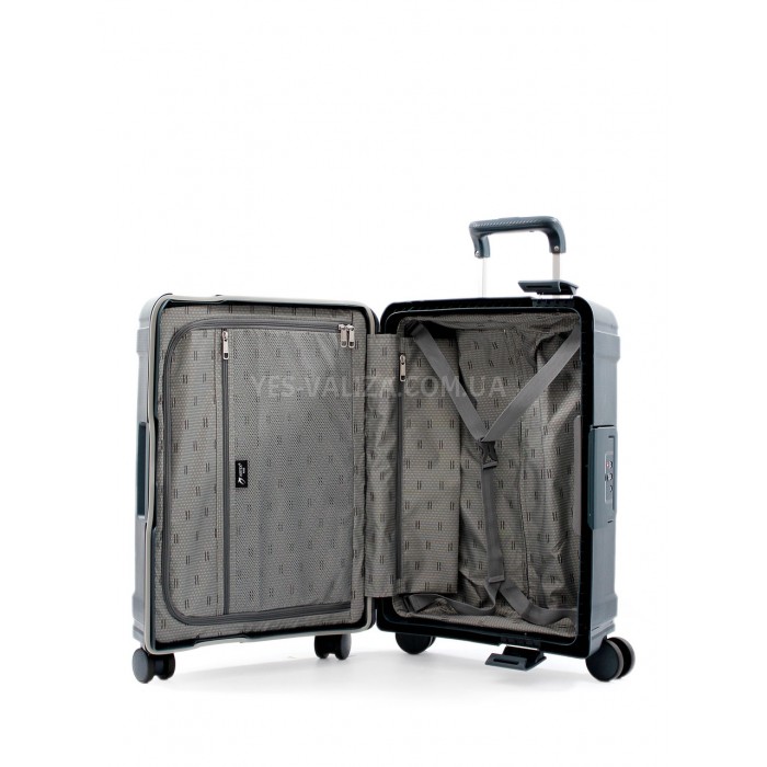 Чемодан малый S полипропилен зелёный 55х36х21см/33л/3.45кг/Airtex 645, фото 5