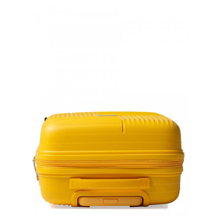 Чемодан ручная кладь полипропилен жёлтый 55х36х20см/35л/2.7кг/Snowball, фото 6