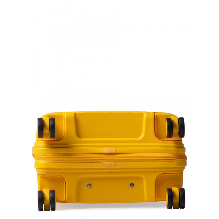 Валіза ручна поклажа S поліпропілен жовта 55х36х20см/35л/2.7кг/Snowbal, фото 7