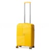 Валіза ручна поклажа S поліпропілен жовта 55х36х20см/35л/2.7кг/Snowbal, фото 11