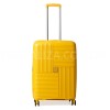 Чемодан средний M полипропилен жёлтый 66х46х27+5см/84л/3.7кг/Snowball, фото 12