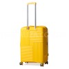 Чемодан средний M полипропилен жёлтый 66х46х27+5см/84л/3.7кг/Snowball, фото 13