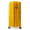 Валіза середня M поліпропілен жовта 66х46х27(+5)см/84л/3.7кг/Snowball, фото 16