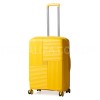 Валіза середня M поліпропілен жовта 66х46х27(+5)см/84л/3.7кг/Snowball, фото 11