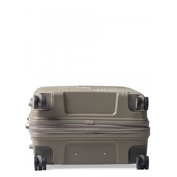 Чемодан средний M полипропилен шампань 66х46х27+5см/84л/3.7кг/Snowball, фото 8