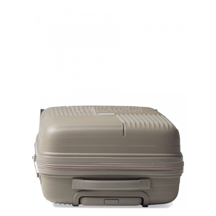 Валіза ручна поклажа поліпропілен шампань 55х36х20см/35л/2.7кг/Snowbal, фото 6
