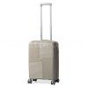 Чемодан ручная кладь полипропилен шампань 55х36х20см/35л/2.7кг/Snowbal, фото 10