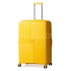 Валіза велика L поліпропілен жовта 76х52х31(+5)см/125л/4.6кг/Snowball, фото 11