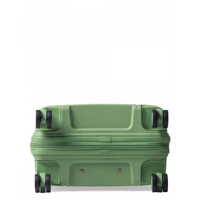 Валіза ручна поклажа поліпропілен зелена 55х36х20см/35л/2.7кг/Snowball, фото 7