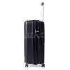 Валіза велика L поліпропілен чорна 76х52х31(+5)см/125л/4.6кг/Snowball, фото 14